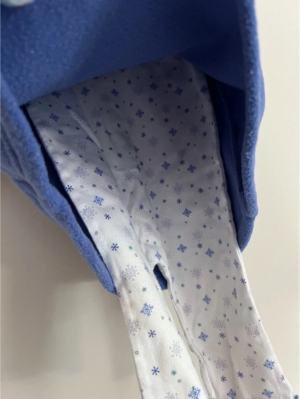 Vintage OshKosh Periwinkle Fleece Dress Floral Jumpsuit Set